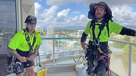 Rope Access Techs Ben & Ben: Job Talk and Gear Demos in Surfers Paradise ||