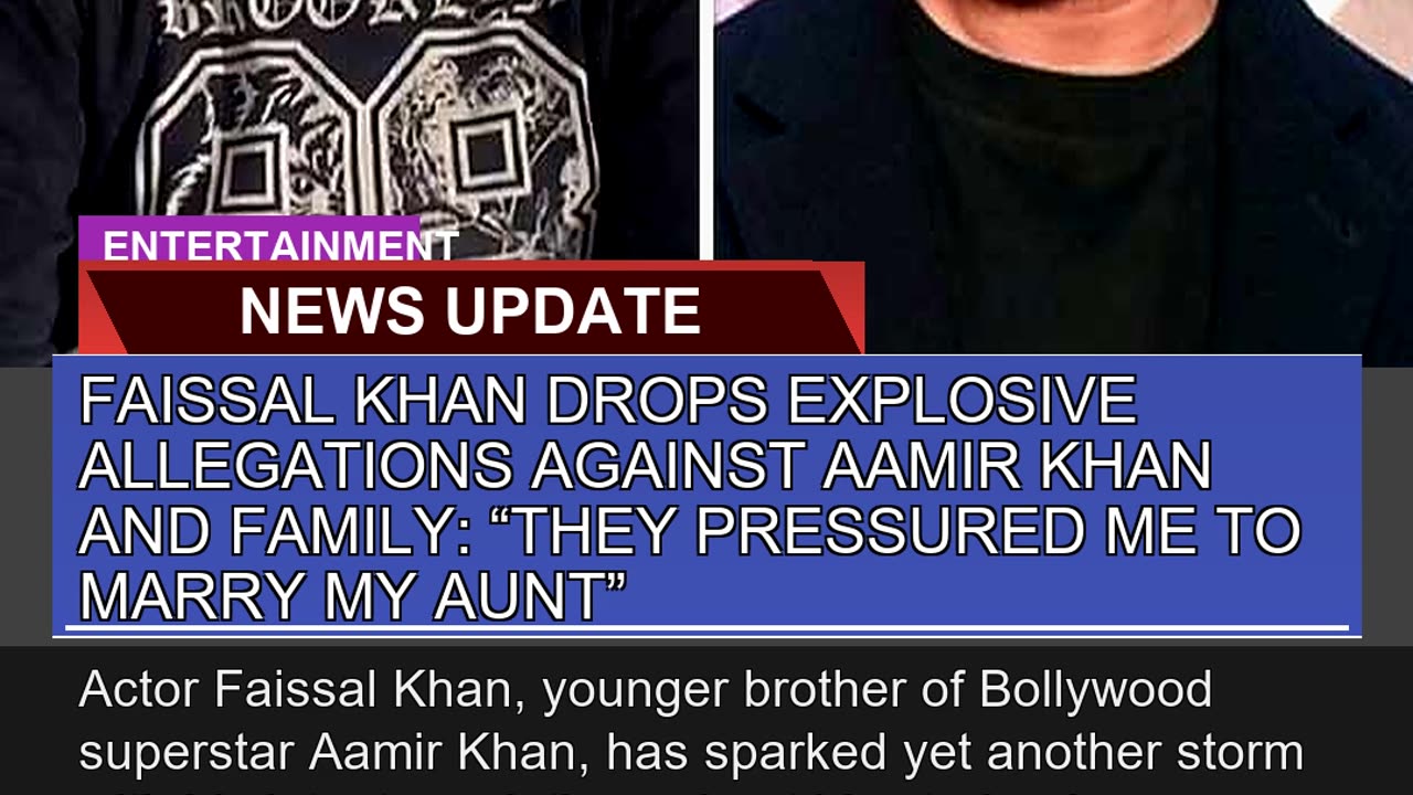 Faissal Khan Drops Explosive Allegations Against a