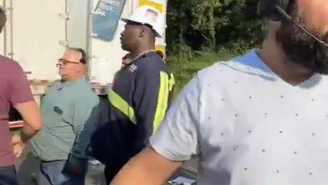 Another illegal CDL truck driver has caused a major accident.