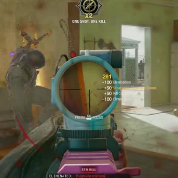 "FRENZY KILL" WITH SVD SNIPER AND "BEST PLAY" - CALL OF DUTY: BO6 XBOX LIVE ONLY (XBOX CONSOLE)