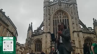 Jazz Nano Street Edition: Busking in Bath, England: 2025 Tour in UK