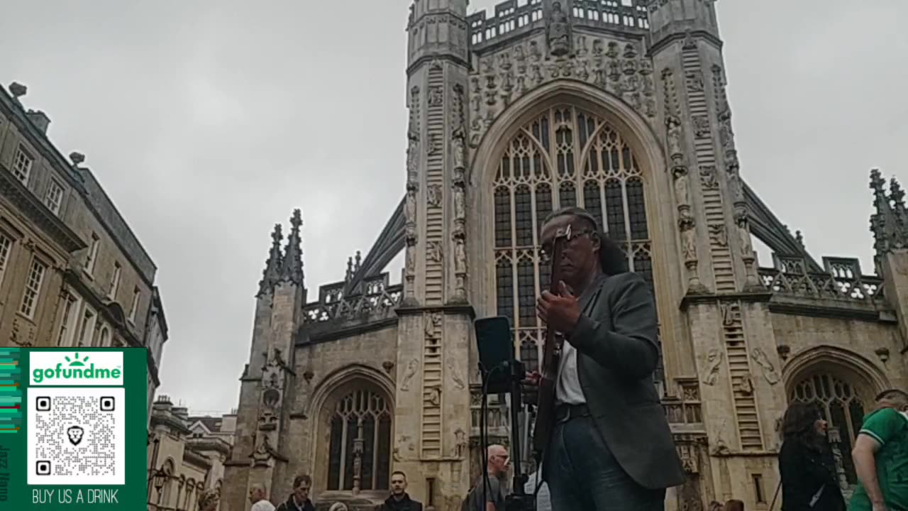 Jazz Nano Street Edition: Busking in Bath, England: 2025 Tour in UK