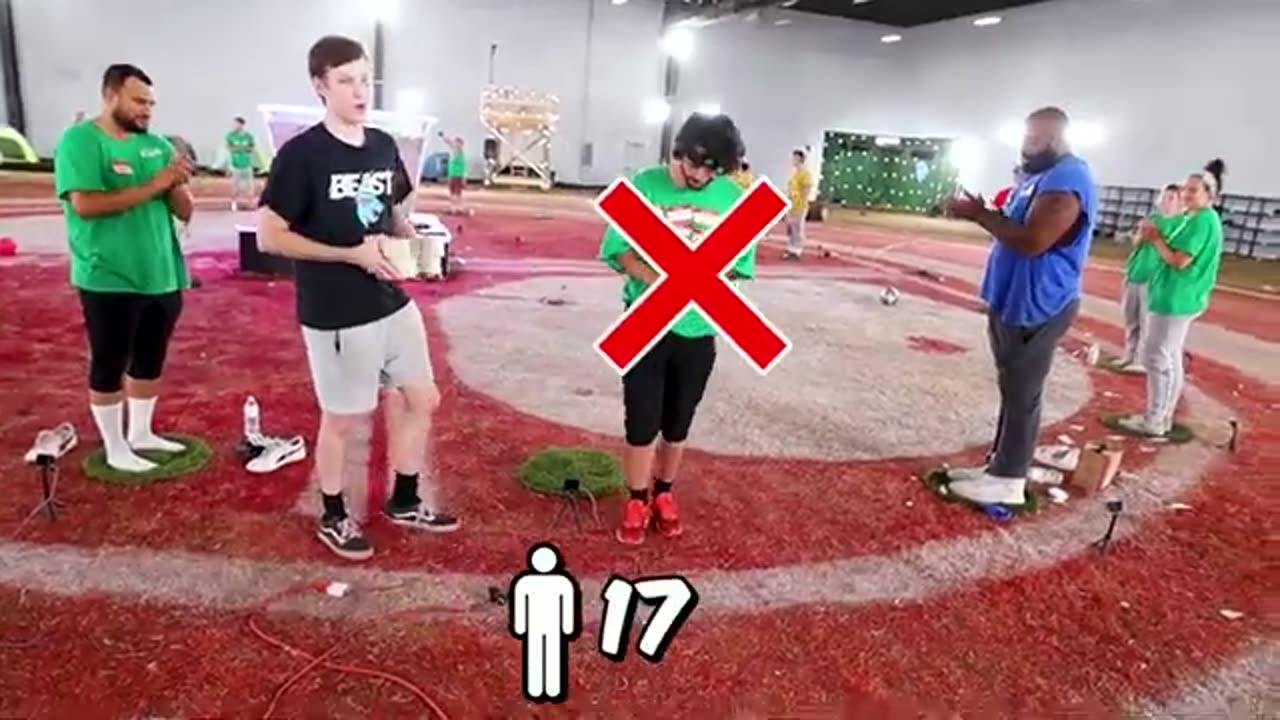 Mr beast doing an amazing experiment