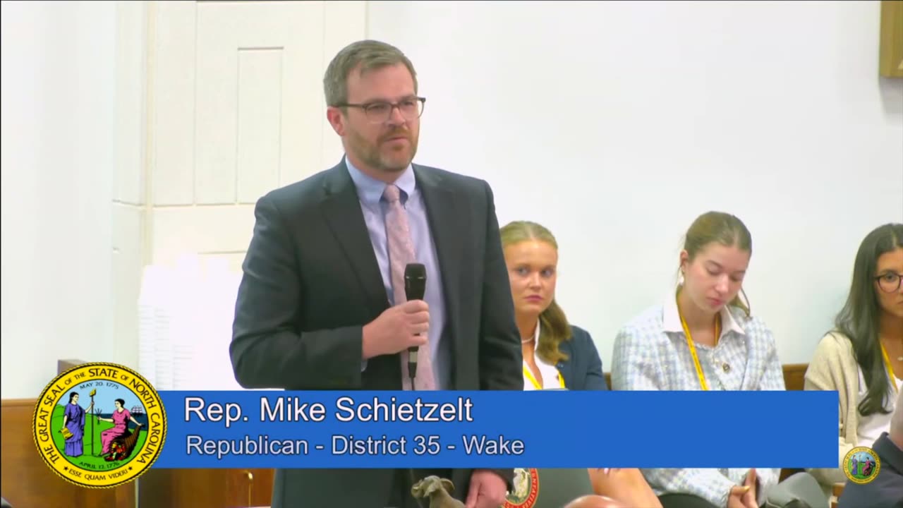 North Carolina Rep. Mike Schietzelt: DC is NOT Spending Our Tax Dollars. It's Our Children's Money!