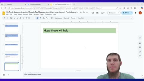 1.0. Top 2 disappointments of Google Tag Manager which I had. Psychological help for newbies in it