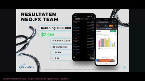 NEO FX TAG MARKETS EXFUSION - 24X ACTIE VERLENGT - GELUKKIG NIEUWJAAR (001) TOP TEAM ROB BUSER