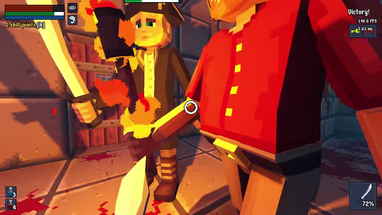 KICKSALOT 0.6.1 demo - bomb explosion passes through wall