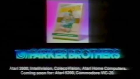 Popeye Video Game for ColecoVision & Atari from Parker Brothers TV Commercial 1983