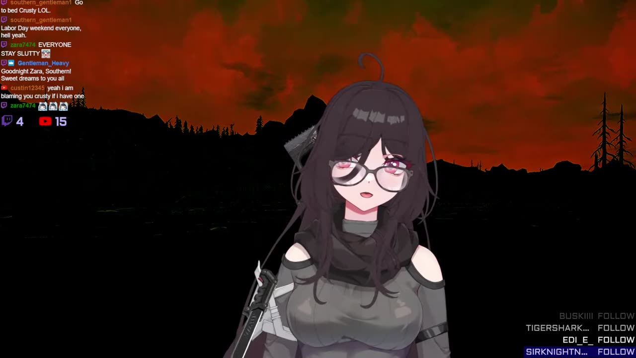 🗡️[ASMR]Goth VTuber Knifes You!🔪 [vod archive]