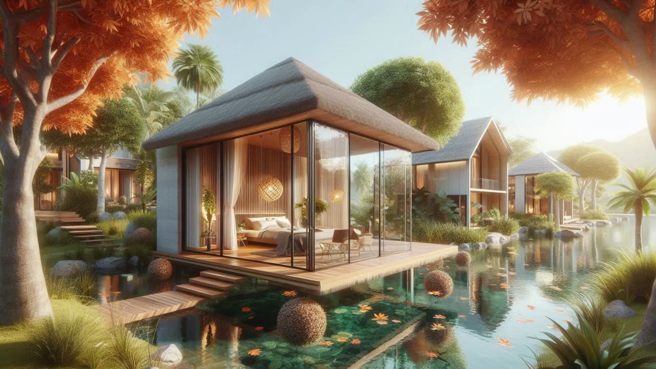 Serene Autumn Luxury | Relaxing Maple Leaves Ambience for Deep Sleep & Study