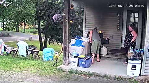 Barbecue Grease Fire