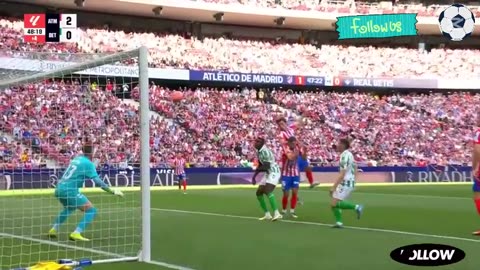 ATLÉTICO DE MADRID 4 - 1 REAL BETIS I RESUMEN LALIGA EA SPORTS