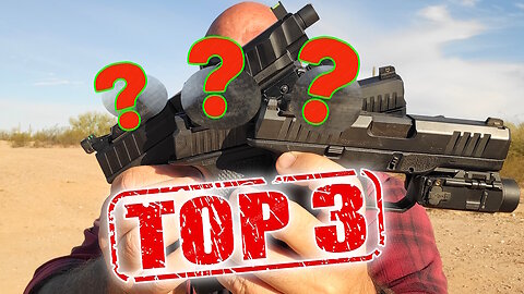 Top 3 Pistol Red Dots 