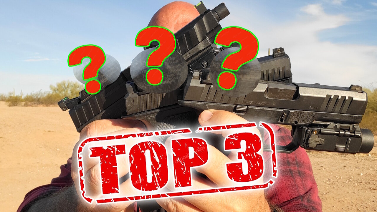 Top 3 Pistol Red Dots
