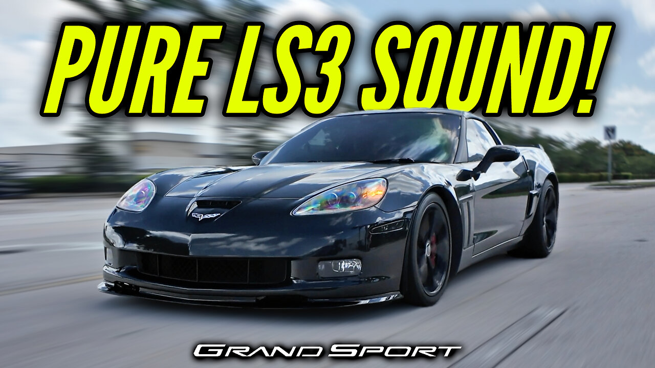 The C6 Corvette LS3 Can't Sound That Go...