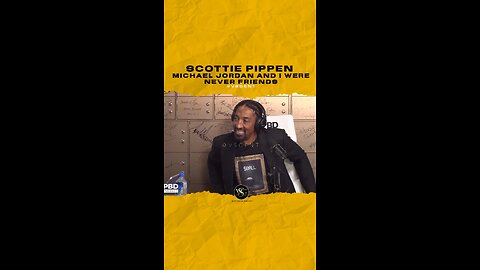 @scottiepippen #michaeljordan and I were never friends