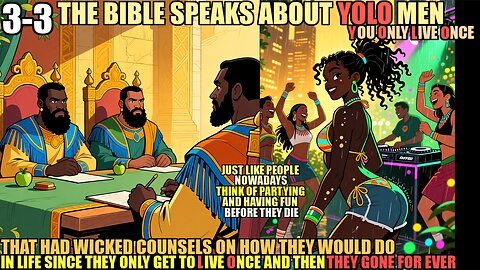 The Yolo Scriptures Of The Ungodly Israelites Which Nowadays Our People Learn From Esau 3-3