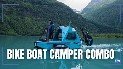 Bike boat camper combo