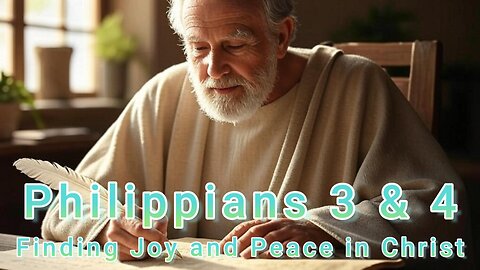 Philippians 3 & 4: Finding Joy and Peace in Christ | Bible Reading & Reflection