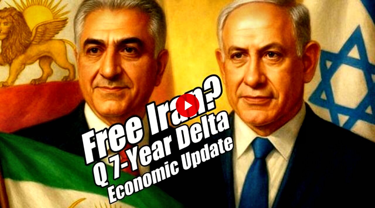 Free Iran? Q 7-Year Delta. Economic Update. B2T Show, Jun 18, 2025