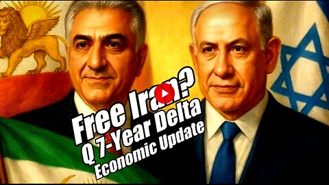 Free Iran? Q 7-Year Delta. Economic Update. B2T Show, Jun 18, 2025