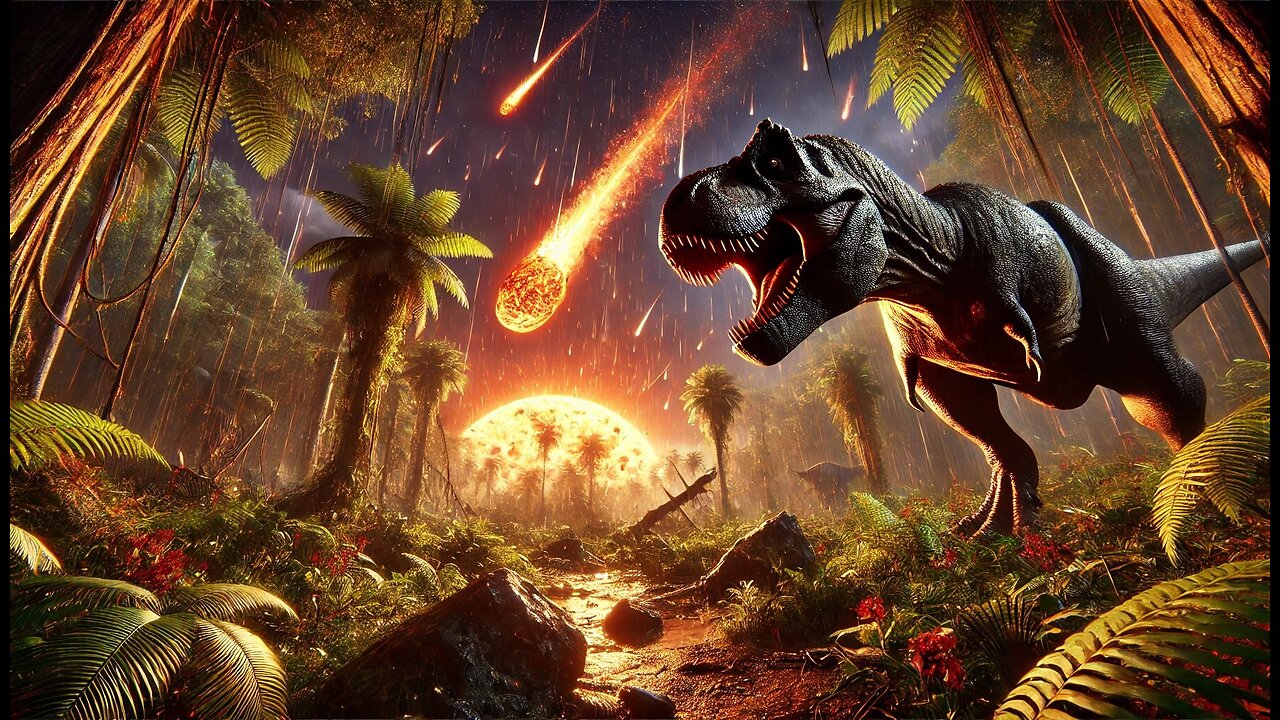 WITNESSING THE DINOSAUR EXTINCTION – THE FINAL MOMENTS OF A TYRANNOSAURUS REX