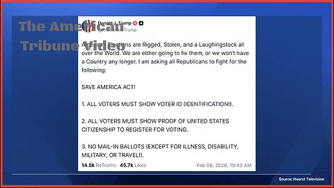 RINO Senator Betrays Republicans, Refuses to Pass Voter ID Bill