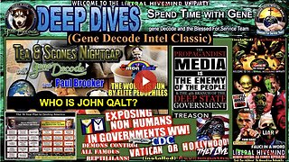 Tea & Scones Nightcap W/ Gene Decode & Paul Brooker - World News Update. WHO IS JOHN QALT?