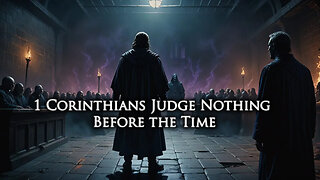 1 Corinthians Judge Nothing Before the Time | Pastor Anderson