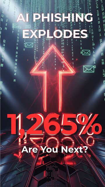 AI Phishing 1200 Percent Surge