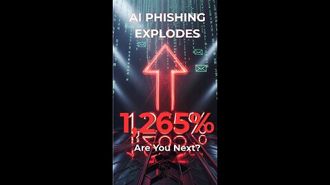 AI Phishing 1200 Percent Surge