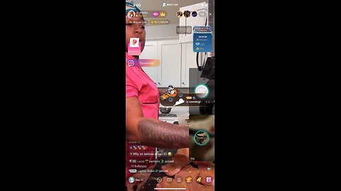 Chilling with Big sue woo cooking dinner chatting 👀