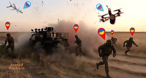 Nowhere to Hide: Ukrainian Troops Record Deadly Drone Ambush