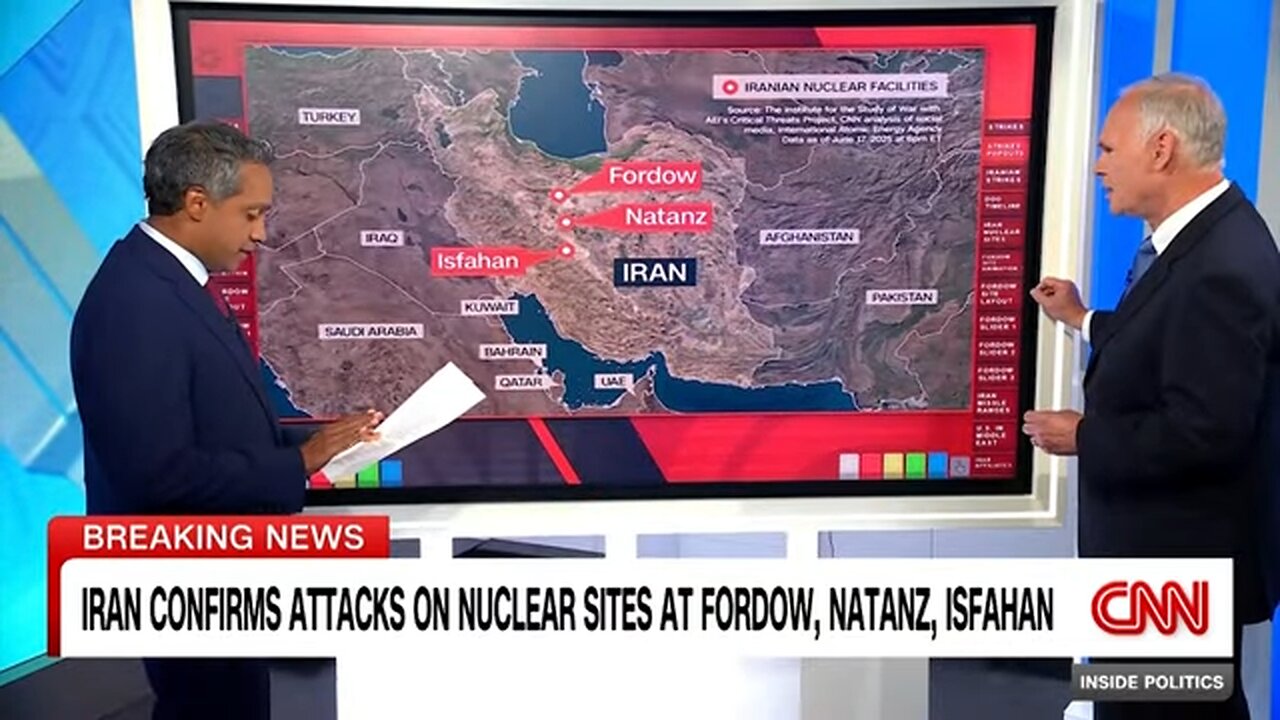 Satellite images show before and after of Iran’s nuclear site