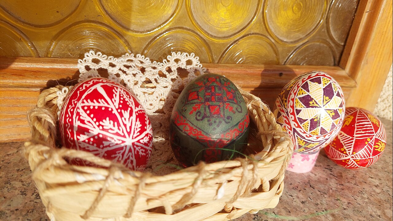 May 17 2025 Decorating eggs
