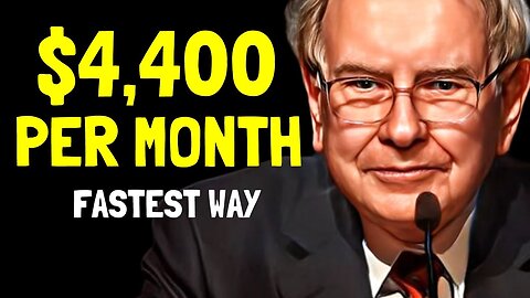 Warren Buffett | The FASTEST Way To Living Off Dividends! ($4400/month) | Retire Early | Dividends
