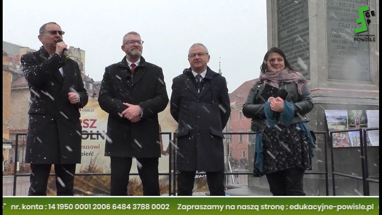 Roman FRITZ: System Padnie dlatego potrzebujemy zwycięstwa Grzegorza BRAUNA! Marsz STOP Nop 5.4.2025