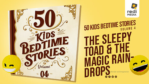Vol4.S45. The Sleepy Toad and the Magic Raindrops