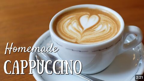 Homemade Cappuccino Recipe | Cappuccino Recipe Without Machine | Dalgona Coffee | Food Network