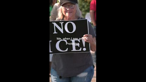 When i see an ICE Protester. #ice #immigration #donaldtrump #charliekirk