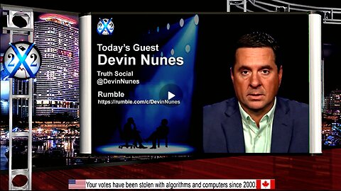 Devin Nunes-Power Is Key To The Future,No Escape From Grand Conspiracy,Trials Will Happen In Florida