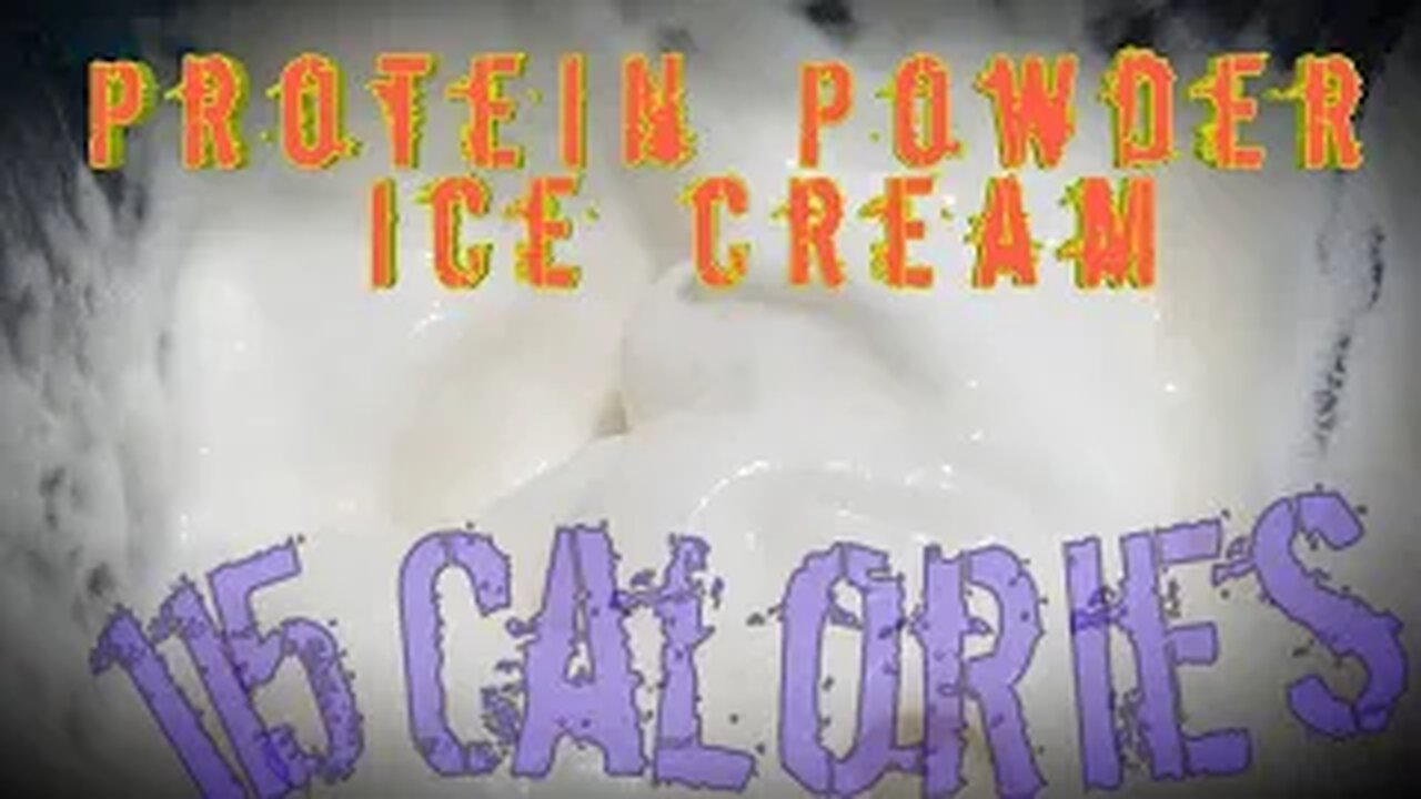 Protein Powder Ice Cream - 115 calories
