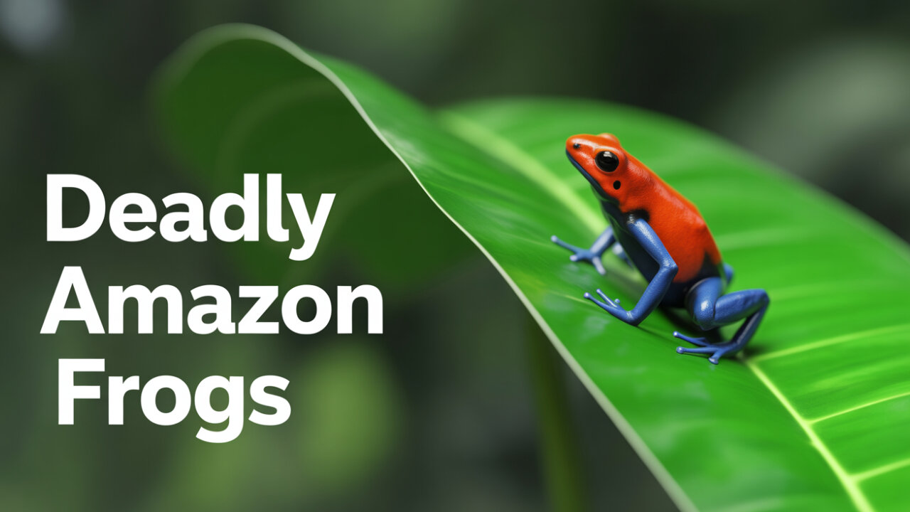 Amazon Frogs in 4K | Colorful Jungle Creatures HD
