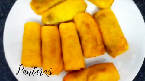 HOW TO MAKE PANTARAS | VERY EASY AND SIMPLE PANTARAS RECIPE IN HINDI | FOOD COURT