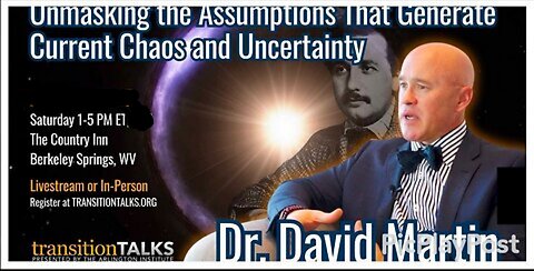 DR. 'DAVID MARTIN' WHAT'S BEHIND ALL MODERN DAY CHAOS IN THE WORLD