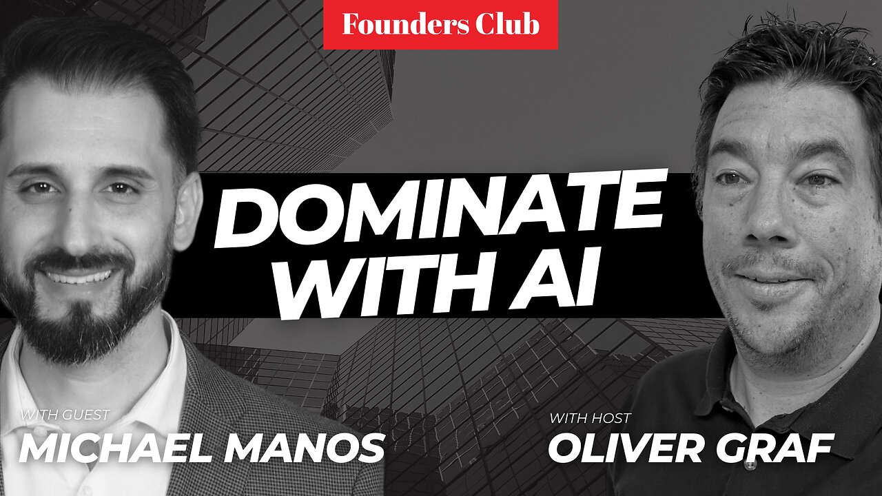 Realtors Using AI Will CRUSH Everyone (Here's How You Can Too)🤖🏡 | Michael Manos on Founders Club