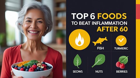 Top Anti Inflammatory Foods for Seniors | The Best ANTI-INFLAMMATORY Foods To Eat Right Now