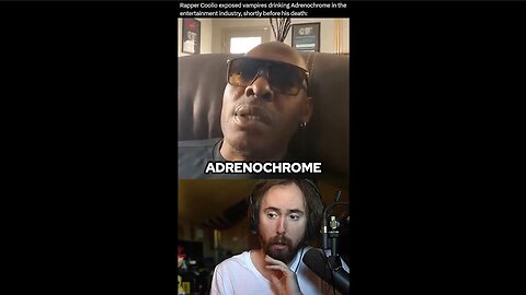 Rapper Coolio dead 5 days after CALLING OUT Adrenochrome user - They're Dropping Like Flies 😭 - Asmongold clip