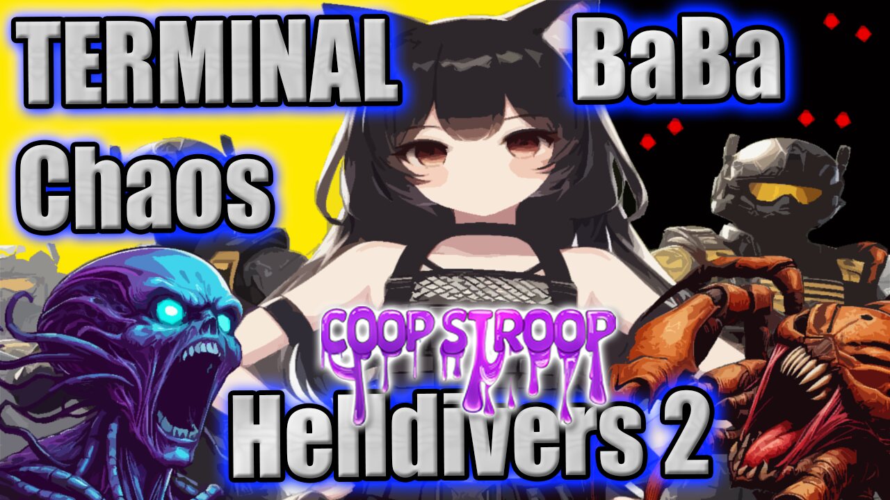 N00B WAIFU Terminal Chaos! #Helldivers2 #Vtuber #Gamergirl