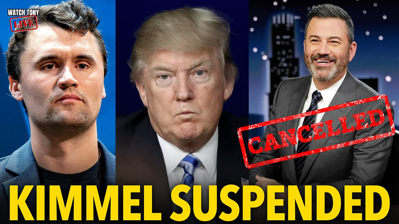 Jimmy Kimmel Suspended for Charlie Kirk Remarks | The Tony Michaels Podcast #995